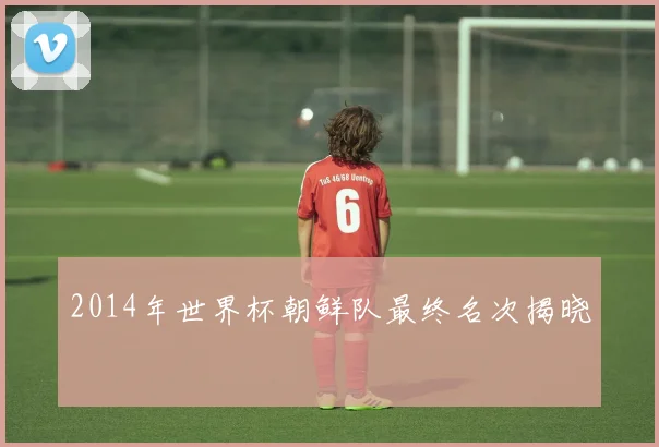 2014年世界杯朝鲜队最终名次揭晓