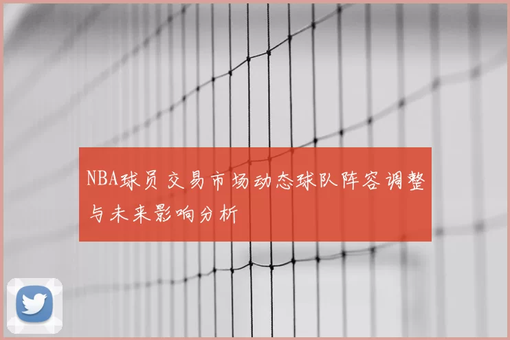 NBA球员交易市场动态球队阵容调整与未来影响分析